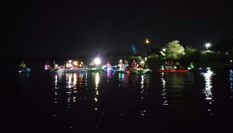 Realizarán una remada nocturna en la Laguna de San Vicente con fines solidarios