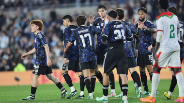 Argentina goleó a Burkina Faso en un partido sin equivalencias