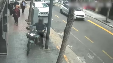 Cayó en Villa Caraza: robaba motos en Recoleta y alardeaba de sus ataques en TikTok