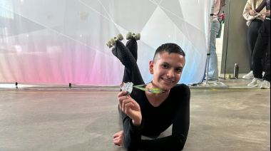 Tiene 15 años, es patinador de Temperley y busca ayuda para competir en Mar de Ajó