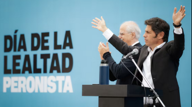 Kicillof reivindicó a Cristina Kirchner y dijo que está “injustamente presa”