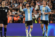 Una noche llena de emoción en el adiós de Messi en la selección