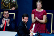 Leo Messi recibió el Premio Princesa de Asturias de los Deportes 2026 de manos de la princesa Leonor